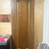 درب اتاقی تمام چوب طبیعی راش