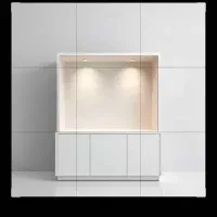 فوری/ویترین مغازه MDF درجه ۱/نصف هزینه ساخت|فروشگاه و مغازه|نهاوند, |دیوار