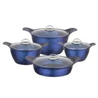 سرویس قابلمه 8 پارچه سرانزو سری سنسیز هوم