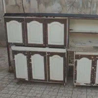 کابینت آشپزخانه ۲.۵متربالاوپاین با سینک