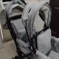 کالسکه 2قلو مارک دلیجان|کالسکه و لوازم جانبی|اصفهان, ابر|دیوار