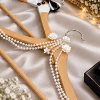 اویز چوب لباسی عروس داماد