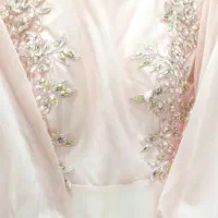 پیراهن مجلسی سنگ دوزی شده