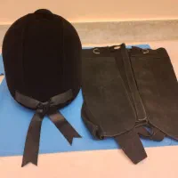 کلاه و گتر سوارکاری کودک