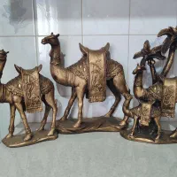 سه عدد شتر سفالی