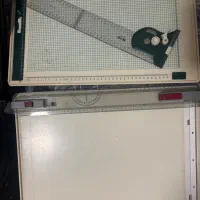 تخته رسم و اشل