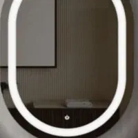 اینه سند پلاست دو طرف بیضی قدی