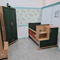 سرویس خواب نوزاد نوجوان الشن|تخت و سرویس خواب|تبریز, |دیوار