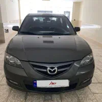 مزدا ۳ خاکستری مدل اسفند 87 تیپ ۳ بدون رنگ