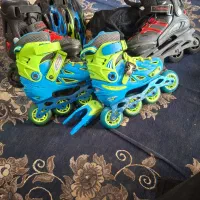 دوجفت کفش اسکیت در حد نو|دوچرخه، اسکیت، اسکوتر|بیرجند, |دیوار