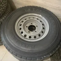 ۴حلقه رینگ و لاستیک فابریک تویوتا