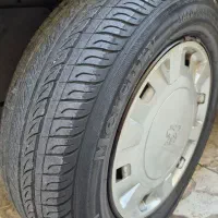 چهار حلقه لاستیک یزد تایر 185×14|قطعات یدکی و لوازم جانبی|ماهدشت, |دیوار