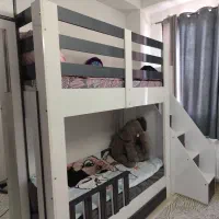 تخت دو طبقه در حد نو