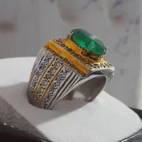 انگشتر زمرد پنجشیر|جواهرات|مشهد, طلاب|دیوار