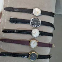 ۵عدد ساعت سویسی همگی سالم و دقیق