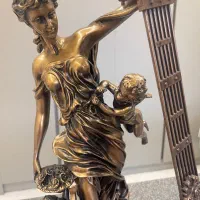 ساعت رومیزی مجسمه دار|ساعت دیواری و تزئینی|اصفهان, دشتستان|دیوار