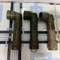 سه عدد چراغ قوه آمریکایی قدیمی عتیقه کلکسیونی