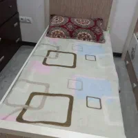 دوعددتخت مارک آپاداناهمراه تشک طبی فنری