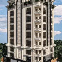 ۱۰۰ متر تک واحدی طبقه۴ میرزاطاهر شرقی نما رومی