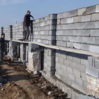 بنا بنایی بلوک چینی آجرچینی صفال وغیره