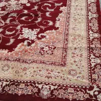 فرش۱۲متری ماشینی دوتخته نخی سالم ضخیم سنگین