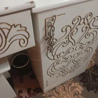 میز آرایش درحدنو|تخت و سرویس خواب|قم, قلعه کامکار|دیوار