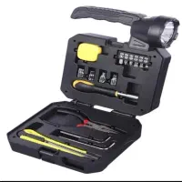 چراغ قوه شارژی حرفه‌ای همراه جعبه ابزار