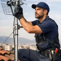 نصاب دوربین آنتن وتنظیم گردان افست سهندتبریزاندیشه