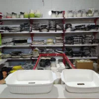 تابه مرغ خوری دوتایی با هم سرامیکی 250 تومن