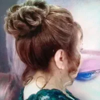 شنیون ومیکاپ