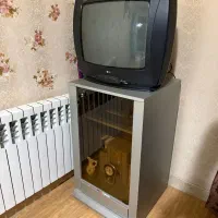 تلویزیون 21اینچ LG  کره و میز