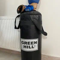 کیسه بوکس و دستکش کاملا نو