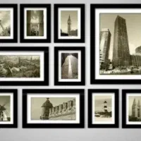 قاب عکس چوبی mdf&pvc