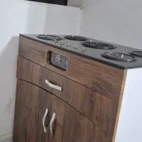 ماشین لباسشویی و گاز کابینتی