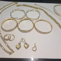 دستبند کودک انگشتر و گردنبند|جواهرات|رشت, چمارسرا|دیوار