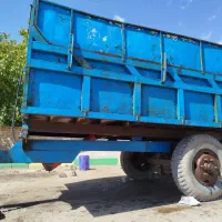 تریلی کمپرسی و گاو آهن بشقابی