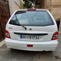 پراید ۱۱۱ سفید بی رنگ مدل۹۴