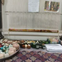 دار قالی  تابلو فرش شاعر جوان