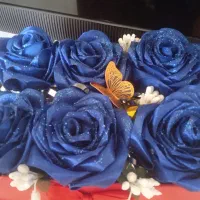 گل روبانی|گل مصنوعی|مرند, |دیوار