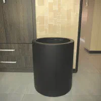 گلدان فایبرگلاس مرغوب استوانه ای