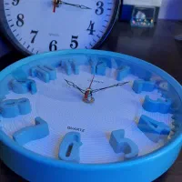 ساعت تبلیغاتی ساعت رومیزی دیواری عمده ۳ سایز ضمات|ساعت دیواری و تزئینی|تهران, بازار|دیوار