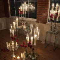 اجاره شمعدان ومیز وصندلی