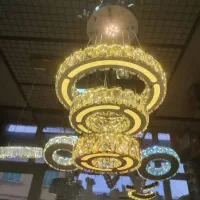 تولید و فروش لوستر گریستالی کلیپسی ب قیمت کارخانه