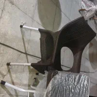 صندلی حصیری ناصرپایه فلزی