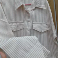 شومیز مانتویی فری سایز