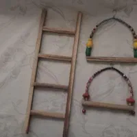 تاب ونردبان بازی پرندگان وهمستروآبخوری مخصوص همستر