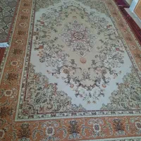 گلیم فرش ۶ متری و فرش فانتزی با دو عدد پادری