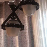 لوستر چوبی|لوستر و چراغ آویز|تهران, تهرانسر شمالی|دیوار