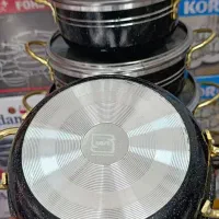 سرویس قابلمه 10پارچه سایز بزرگ 32 هلنا|ظروف پخت‌وپز|قم, ولیعصر|دیوار