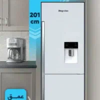 یخچال دیپوینت سفید مدل دیسنت فریزر پایین